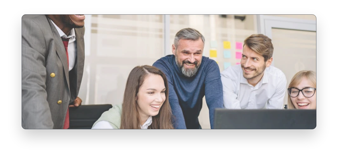 The Banished team at work